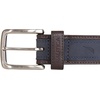 image:imageNautica Mens Casual Leather Belt  Everyday  Classic  Pants  Jeans  Khakis  Chinos  Metal BuckleCasual Overlay  Navy
