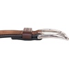 image:imageNautica Mens Casual Leather Belt  Everyday  Classic  Pants  Jeans  Khakis  Chinos  Metal BuckleCasual Overlay  Tan