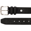 image:imageNautica Mens Casual Leather Belt  Everyday  Classic  Pants  Jeans  Khakis  Chinos  Metal BuckleCasual Padded  Black