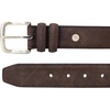 image:imageNautica Mens Casual Leather Belt  Everyday  Classic  Pants  Jeans  Khakis  Chinos  Metal BuckleCasual Padded  Brown