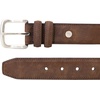 image:imageNautica Mens Casual Leather Belt  Everyday  Classic  Pants  Jeans  Khakis  Chinos  Metal BuckleCasual Padded  Tan