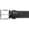 image:imageNautica Mens Casual Leather Belt  Everyday  Classic  Pants  Jeans  Khakis  Chinos  Metal BuckleDebossed Logo  Black