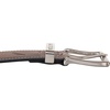 image:imageNautica Mens Casual Leather Belt  Everyday  Classic  Pants  Jeans  Khakis  Chinos  Metal BuckleEngraved Keeper  Brown