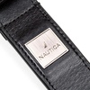 image:imageNautica Mens Casual Leather Belt  Everyday  Classic  Pants  Jeans  Khakis  Chinos  Metal BuckleEngraved Logo  Black