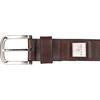 image:imageNautica Mens Casual Leather Belt  Everyday  Classic  Pants  Jeans  Khakis  Chinos  Metal BuckleEngraved Logo  Brown