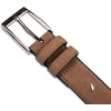 image:imageNautica Mens Casual Leather Belt  Everyday  Classic  Pants  Jeans  Khakis  Chinos  Metal BuckleJ Class Double Keeper  Tan