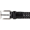 image:imageNautica Mens Casual Leather Belt  Everyday  Classic  Pants  Jeans  Khakis  Chinos  Metal BuckleWoven Detail  Black