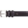 image:imageNautica Mens Dress Leather Belt for Suits and Pants  Classic  Business  Fashion  Adjustable  Metal BuckleLogo Inlay Double Keeper  Black