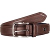 image:imageNautica Mens Dress Leather Belt for Suits and Pants  Classic  Business  Fashion  Adjustable  Metal BuckleLogo Inlay Double Stitch  Brown