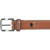 image:imageNautica Mens Dress Leather Belt for Suits and Pants  Classic  Business  Fashion  Adjustable  Metal BuckleLogo Inlay Double Stitch  Cognac