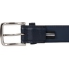 image:imageNautica Mens Dress Leather Belt for Suits and Pants  Classic  Business  Fashion  Adjustable  Metal BuckleLogo Inlay Double Stitch  Navy