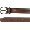 image:imageNautica Mens Dress Leather Belt for Suits and Pants  Classic  Business  Fashion  Adjustable  Metal BucklePerforated  Brown