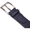 image:imageNautica Mens Dress Leather Belt for Suits and Pants  Classic  Business  Fashion  Adjustable  Metal BucklePerforated Dress  Navy