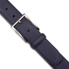 image:imageNautica Mens Dress Leather Belt for Suits and Pants  Classic  Business  Fashion  Adjustable  Metal BucklePerforated Dress  Navy