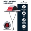 image:imageNautica Mens Mainsail Boonie Hat Wide Brim UV ProtectionGrey