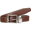 image:imageNautica Mens Reversible Leather Belt  2in1  Classic  Everyday  Business  Work  Dress  Casual  Metal BuckleDouble Stitch  BlackBrown