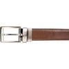 image:imageNautica Mens Reversible Leather Belt  2in1  Classic  Everyday  Business  Work  Dress  Casual  Metal BuckleDouble Stitch  BlackBrown