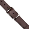 image:imageNautica Mens Reversible Leather Belt  2in1  Classic  Everyday  Business  Work  Dress  Casual  Metal BuckleEngraved  BrownBlack