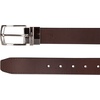 image:imageNautica Mens Reversible Leather Belt  2in1  Classic  Everyday  Business  Work  Dress  Casual  Metal BuckleEngraved  BrownBlack