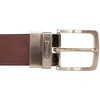 image:imageNautica Mens Reversible Leather Belt  2in1  Classic  Everyday  Business  Work  Dress  Casual  Metal BuckleEngraved Keeper  BlackBrown