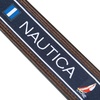 image:imageNautica Mens Reversible Leather Belt  2in1  Classic  Everyday  Business  Work  Dress  Casual  Metal BuckleFlag Logo  Brown