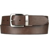 image:imageNautica Mens Reversible Leather Belt  2in1  Classic  Everyday  Business  Work  Dress  Casual  Metal BuckleFlag Logo  Brown
