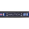 image:imageNautica Mens Reversible Leather Belt  2in1  Classic  Everyday  Business  Work  Dress  Casual  Metal BuckleFlag Pattern  Black