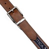 image:imageNautica Mens Reversible Leather Belt  2in1  Classic  Everyday  Business  Work  Dress  Casual  Metal BuckleFlag Pattern  Cognac
