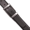 image:imageNautica Mens Reversible Leather Belt  2in1  Classic  Everyday  Business  Work  Dress  Casual  Metal BuckleGunmetal Logo  BlackCognac