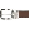 image:imageNautica Mens Reversible Leather Belt  2in1  Classic  Everyday  Business  Work  Dress  Casual  Metal BuckleNickle Logo  BlackBrown