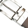 image:imageNautica Mens Reversible Leather Belt  2in1  Classic  Everyday  Business  Work  Dress  Casual  Metal BuckleNickle Logo  BlackBrown
