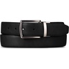 image:imageNautica Mens Reversible Leather Belt  2in1  Classic  Everyday  Business  Work  Dress  Casual  Metal BucklePebbled  NavyBlack