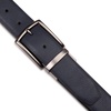 image:imageNautica Mens Reversible Leather Belt  2in1  Classic  Everyday  Business  Work  Dress  Casual  Metal BucklePebbled  NavyBlack