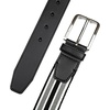 image:imageNautica Mens Stretch Belt  Elastic  Adjustable  Classic  Everyday  Business  Work  Casual  Metal BuckleStretch Webbing  BlackGrey