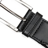 image:imageNautica Mens Stretch Belt  Elastic  Adjustable  Classic  Everyday  Business  Work  Casual  Metal BuckleStretch Webbing  BlackGrey