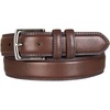 Logo Inlay Double Keeper - Brown