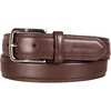 Logo Inlay Double Stitch - Brown