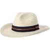 image:imageNautica Mens Straw Fedora Sun Hat UV Protection Decorative BandKhaki