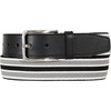 image:imageNautica Mens Stretch Belt  Elastic  Adjustable  Classic  Everyday  Business  Work  Casual  Metal BuckleStretch Webbing  BlackGrey
