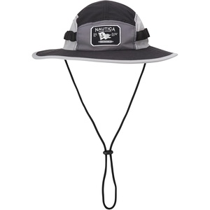 image:imageNautica Mens Mainsail Boonie Hat Wide Brim UV ProtectionBlack