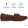 image:imageNautica Woman Flat Loafers Designer Vegan Leather Penny Shoes Slip On  Soft Durable and Flexible Luxury Resistant Feel Lightweight amp Comfortable Memory Foam Everyday MoccasinsTannelms