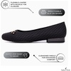 image:imageNautica Woman Flat Loafers Luxury Designer Penny Shoes Slip On Ballet Comfortable Everyday Moccasins for Work Office OutdoorBlack Montoya
