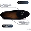 image:imageNautica Woman Flat Loafers Luxury Designer Penny Shoes Slip On Ballet Comfortable Everyday Moccasins for Work Office OutdoorBlack Navy