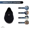 image:imageNautica Woman Flat Loafers Luxury Designer Penny Shoes Slip On Ballet Comfortable Everyday Moccasins for Work Office OutdoorBlack Navy