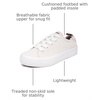 image:imageNautica Women Fashion Sneaker LaceUp Tennis Casual Shoes for LadiesAsariawhite