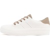 image:imageNautica Women Fashion Sneaker LaceUp Tennis Casual Shoes for LadiesKildatewhite Taupe