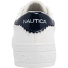 image:imageNautica Women Fashion Sneaker LaceUp Tennis Casual Shoes for LadiesWhite Navy Ilex