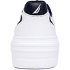 image:imageNautica Women Fashion Sneaker LaceUp Tennis Casual Shoes for LadiesWhite Navyhycrest