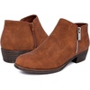 image:imageNautica Womens Ankle Boot with Side Zipper  Stylish Dress Boot for Women  Featuring a Low Heel Chic Design and Versatile Sizing  The Perfect Ankle Bootie for Dressy and Casual Occasions  AlaraBrown