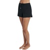 image:imageNautica Womens Board Shorts 3 Inseam  QuickDry Swim Shorts Surf Beach Wear Bikini CoverupBlack